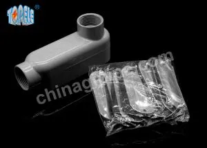 T EMT Conduit σώμα Ορισμός τύπου βίδα με καπάκι και το λάστιχο αλουμίνιο Die Cast UL