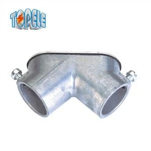 Zinc Pull Corner Elbow EMT To EMT