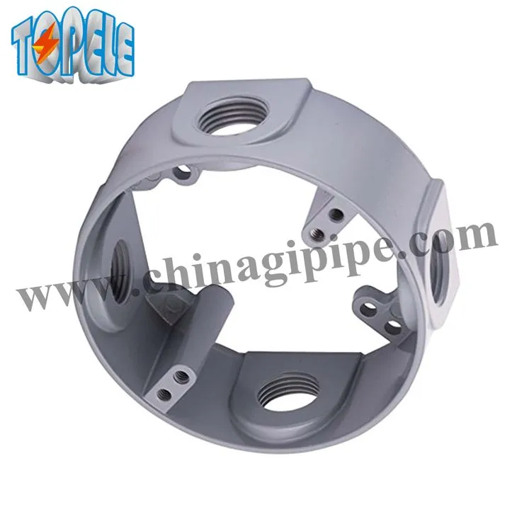 Αδιάβροχο κουτί 4 ιντσών στρογγυλή επέκταση